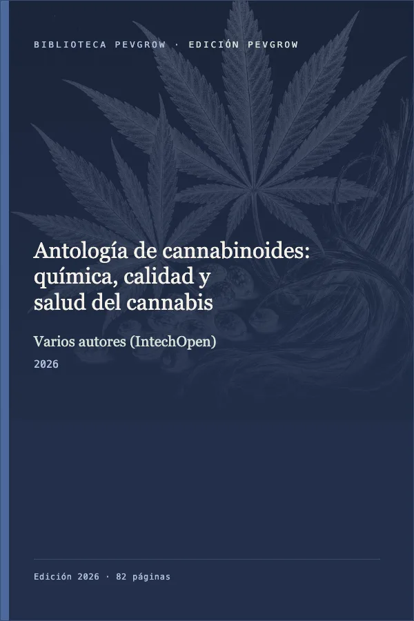 Portada de Antología de cannabinoides: química, calidad y salud del cannabis