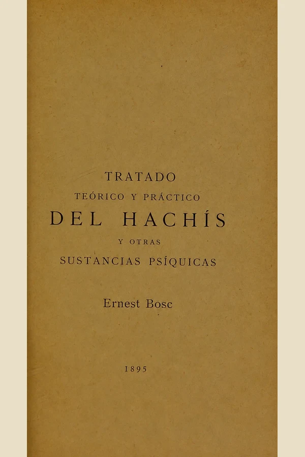 Portada de Tratado teórico y práctico del hachís