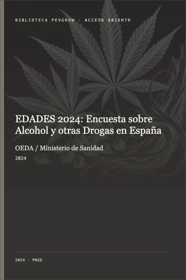 Portada de EDADES 2024: Encuesta sobre Alcohol y otras Drogas en España