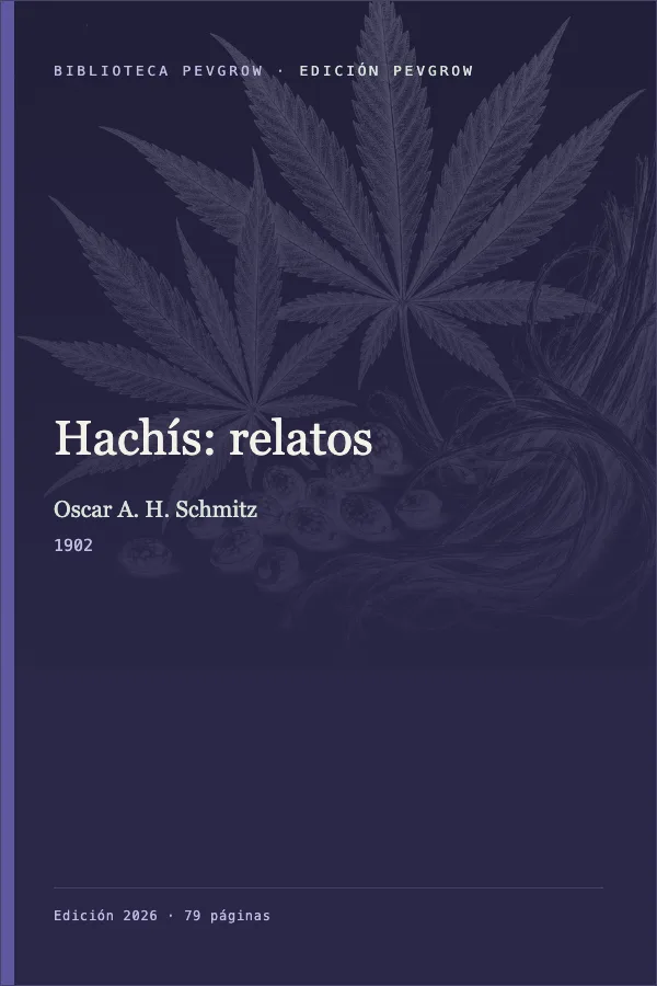 Portada de Hachís: relatos