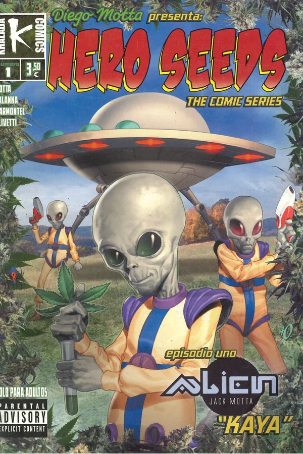 Portada de Hero Seeds nº 1: Alien Jack Motta («Kaya»)