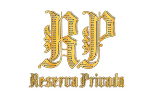 Logotipo de Reserva Privada con las iniciales RP en letras góticas doradas y el nombre debajo sobre fondo blanco. Logotipo de Reserva Privada con las iniciales RP en letras góticas doradas y el nombre debajo sobre fondo blanco.