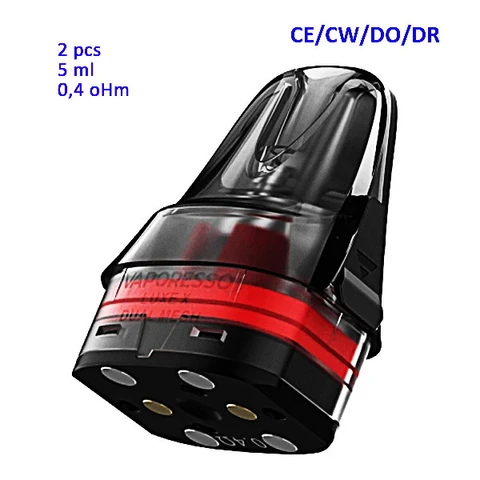 Pod 0,4 ohm Dual Mesh 5ml (2pcs) Vaporesso