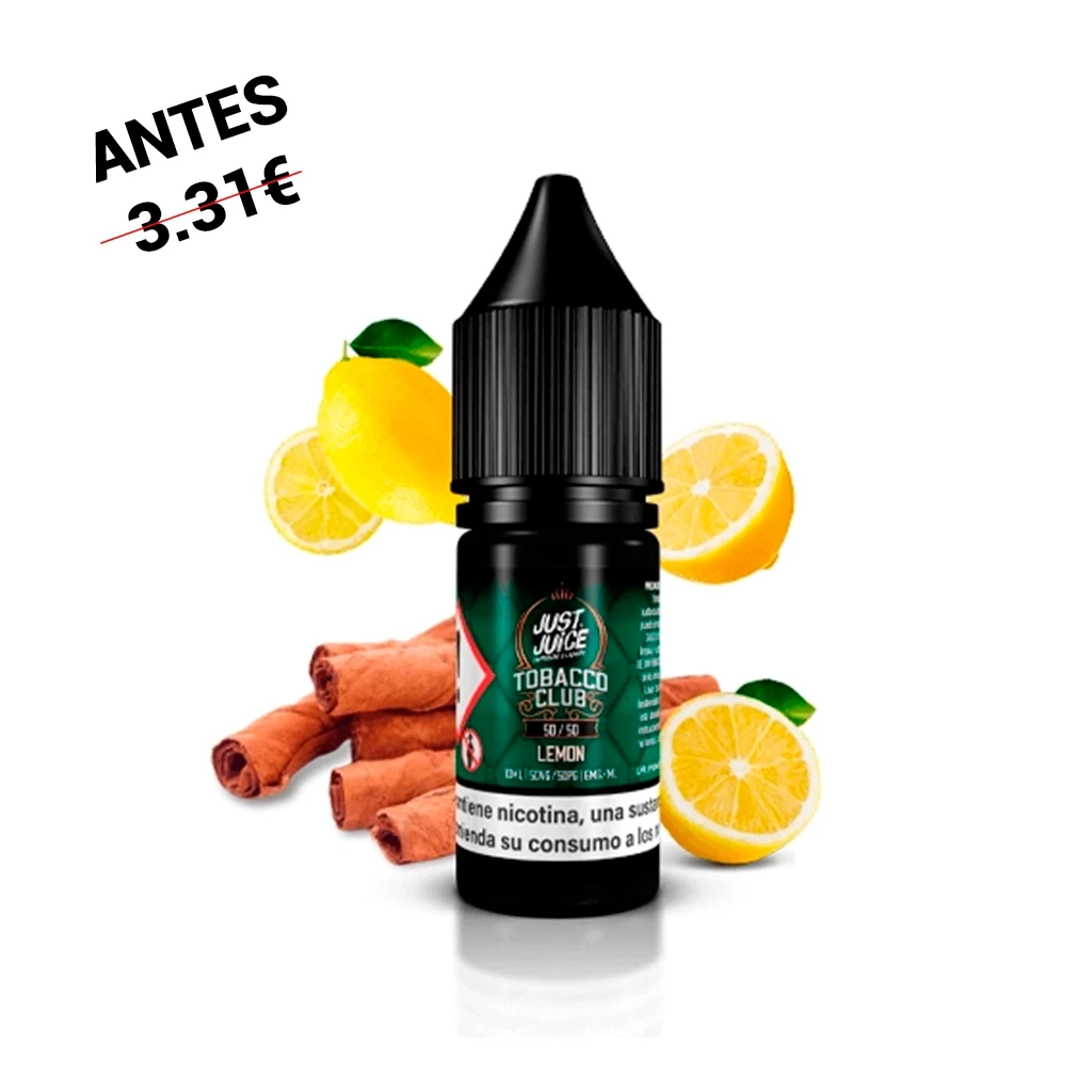 Just Juice Tobacco Club Lemon 50/50 10ml