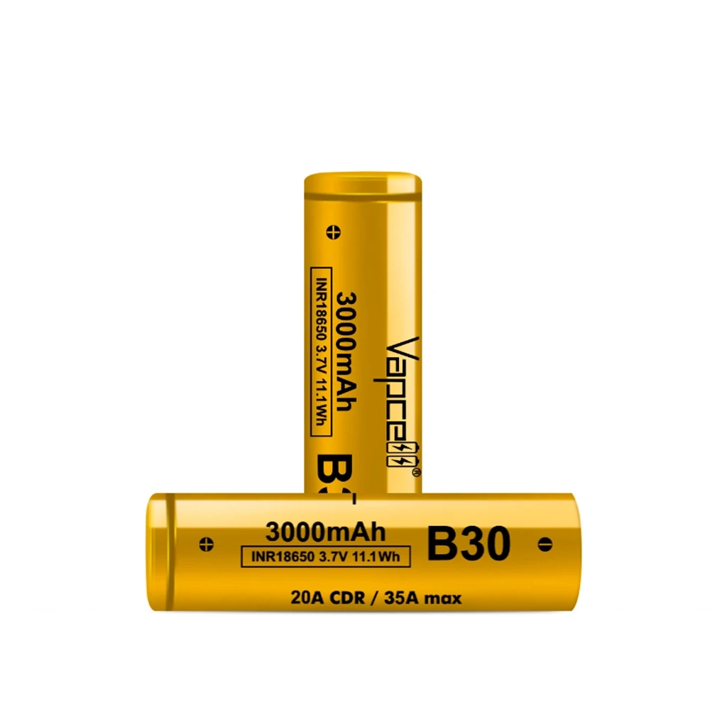 Batería Vapcell B30 18650 25A (Pack 2)