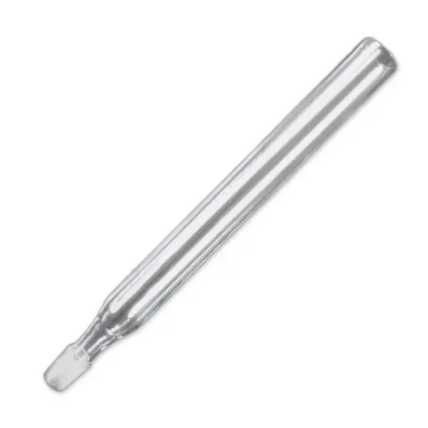 Tubo de aspiración largo De Verdamper Fuzion Galaxy, transparente y colocado en diagonal, con un extremo estrecho y aplanado. Tubo de aspiración largo De Verdamper Fuzion Galaxy, transparente y colocado en diagonal, con un extremo estrecho y aplanado.