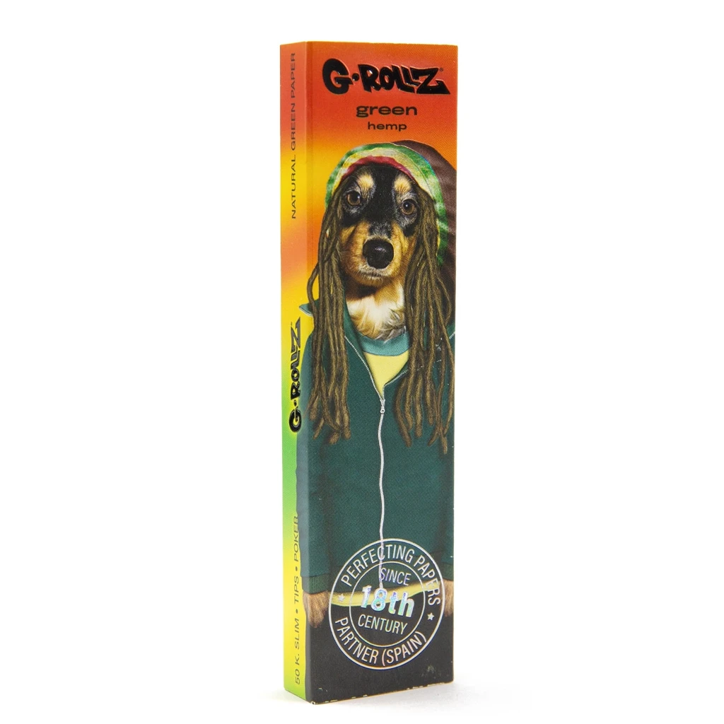 Papel de fumar G-Rollz K.S. & Tips Reggae 20 librillos