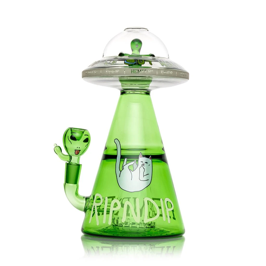 Bong Cristal Hemper Alien UFO Vortex XL 20 cm