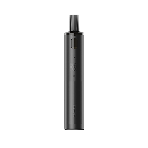 Pod Joyetech eGo Update Version negro, de cuerpo alargado con botón frontal y boquilla estrecha, sobre fondo blanco.