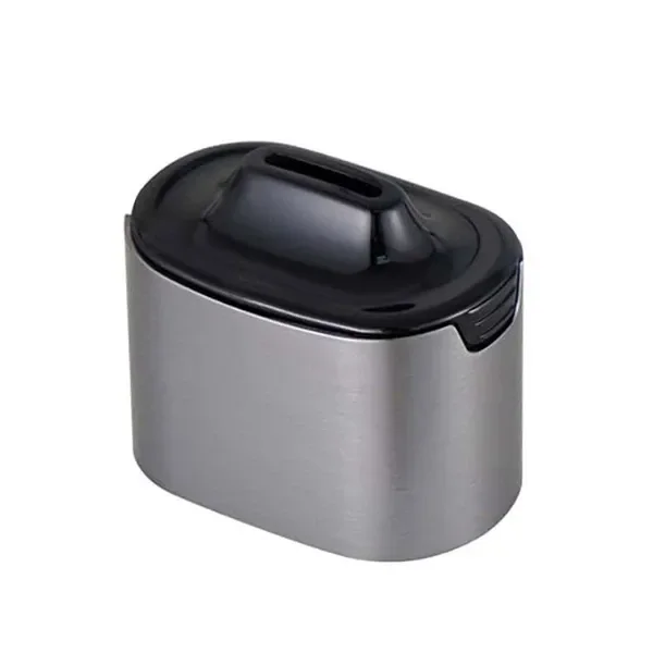 Boquilla completa XVAPE Xlux Roffu vista en ángulo, con cuerpo gris y parte superior negra con abertura alargada, sobre fondo blanco.