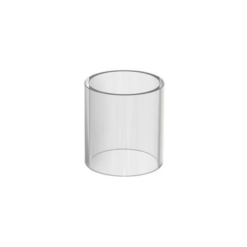 Cristal de recambio Pyrex Orca Solo, transparente y cilíndrico, con bordes circulares visibles sobre fondo blanco.