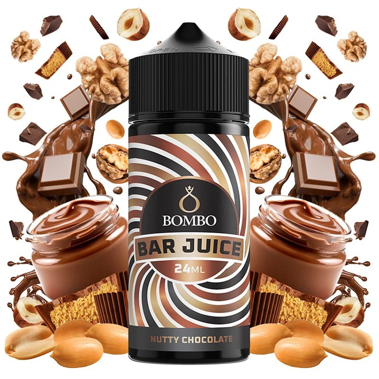 Aroma Nutty Chocolate 24ml Bar Juice by Bombo