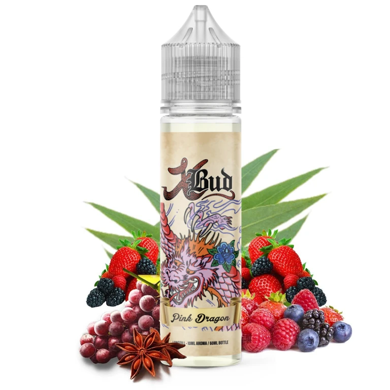 Longfill Xbud Pink Dragon 10ml Liquideo