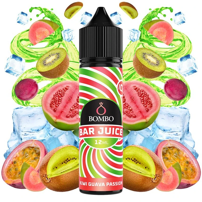 Aroma Kiwi Guava Passion Ice 12ml by Bombo Bar Juice