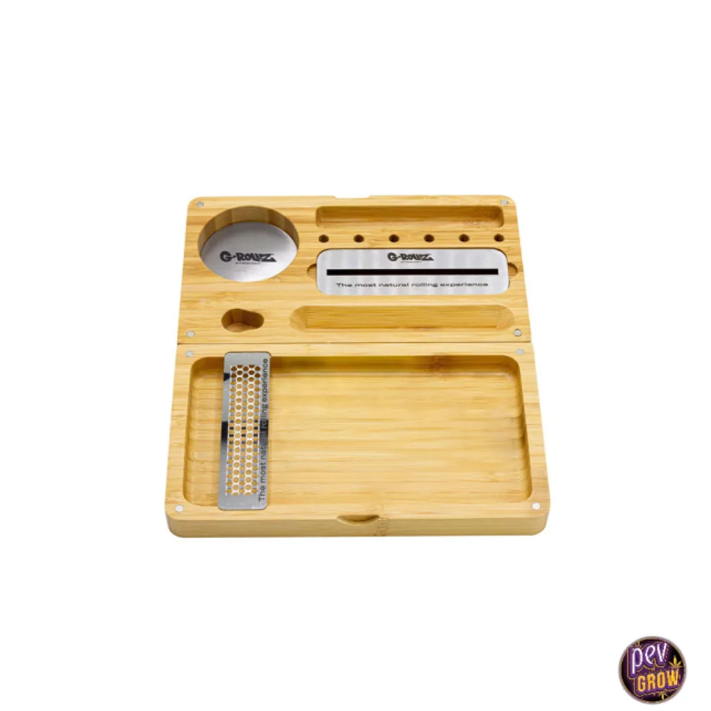G-Rollz Caja para Fumadores Premium de Bambú