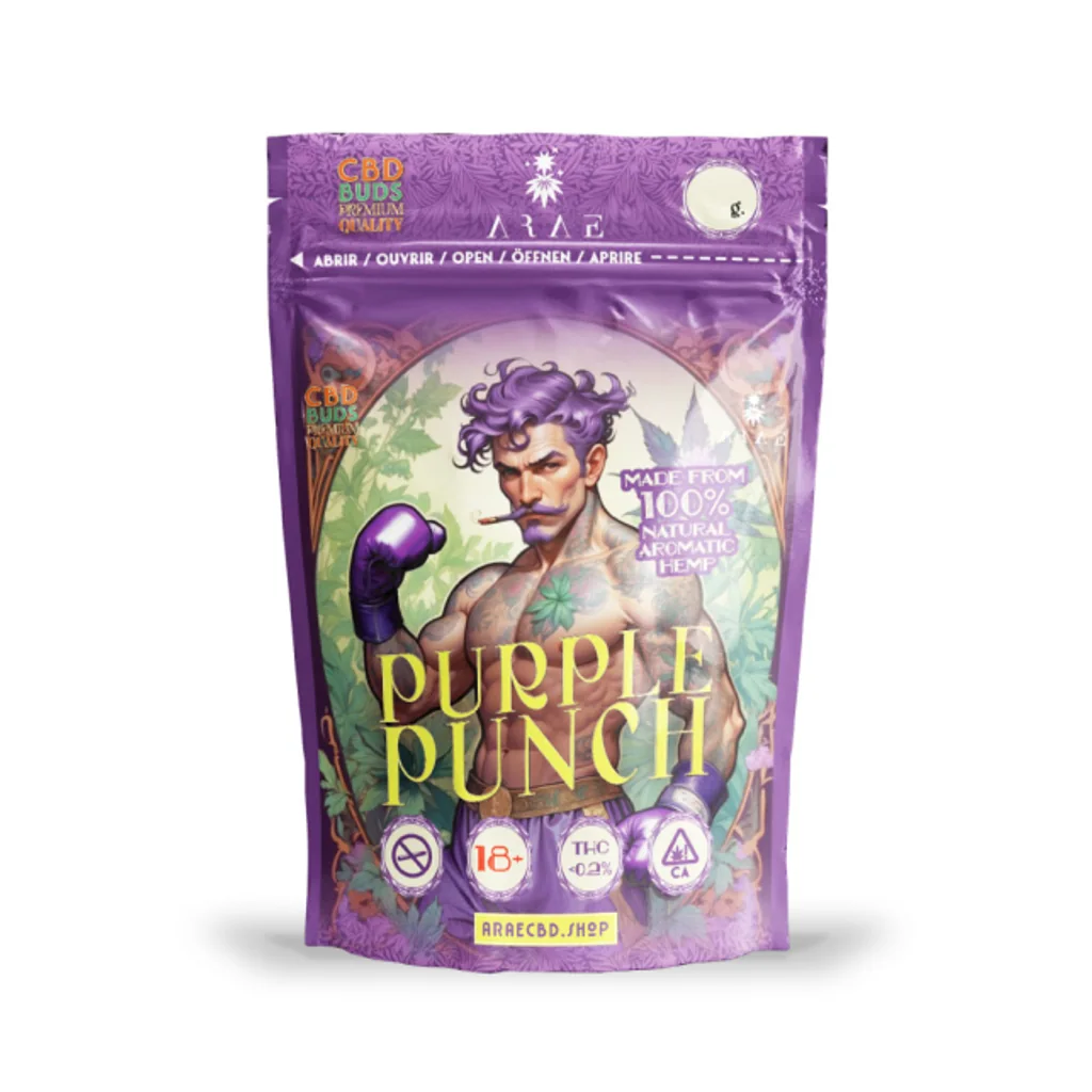 Bolsa para Marihuana Purple Punch 9 x 11,5 cm