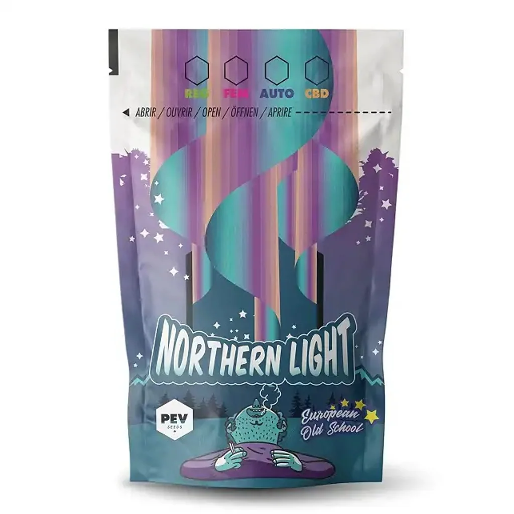 Bolsa de Marihuana Northern Lights 9 x 11,5 cm