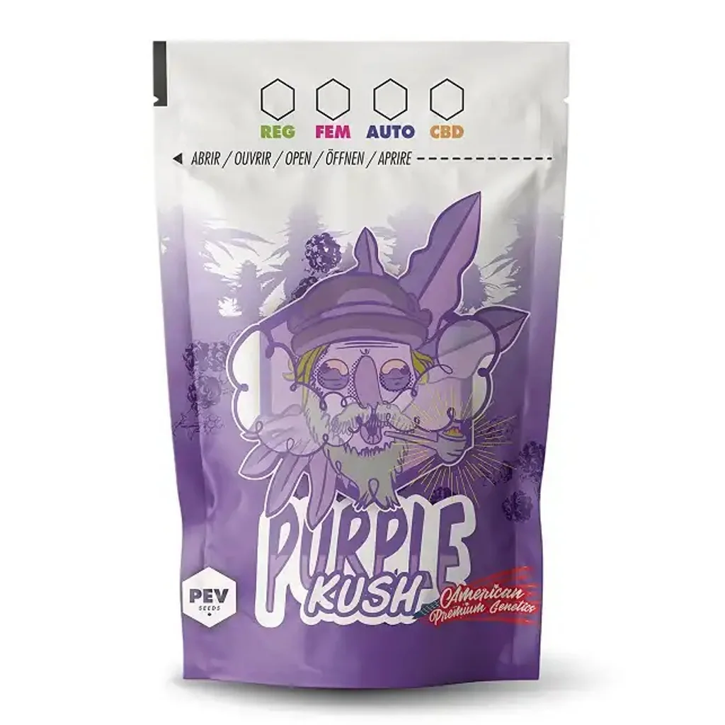 Bolsa de Marihuana Purple Kush 9x11,5 cm