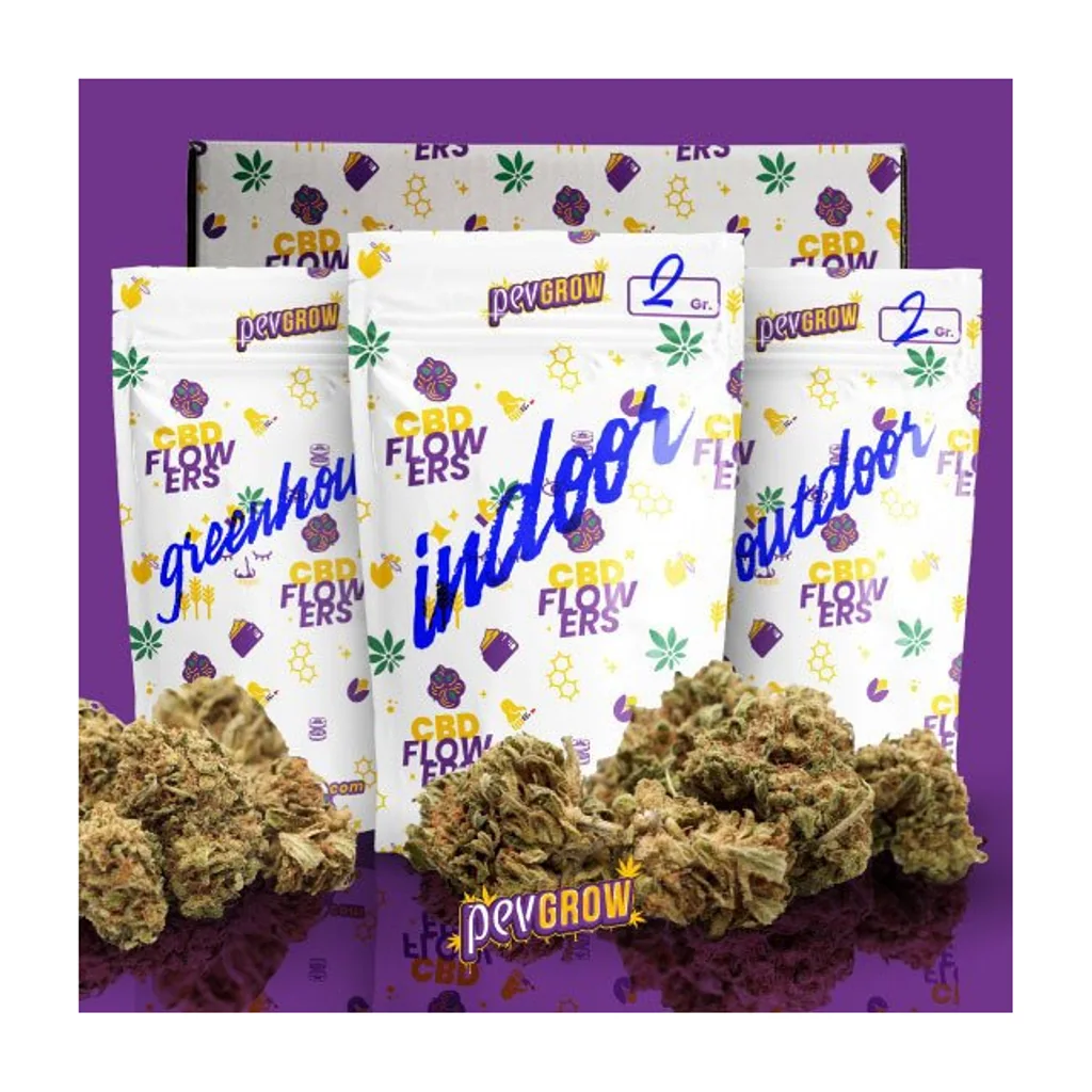 Pack CBD flores 3 x 2gr