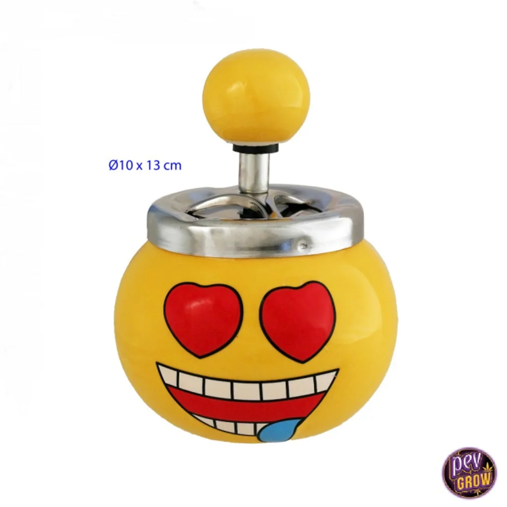 Cenicero Automático de Mesa con Corazones