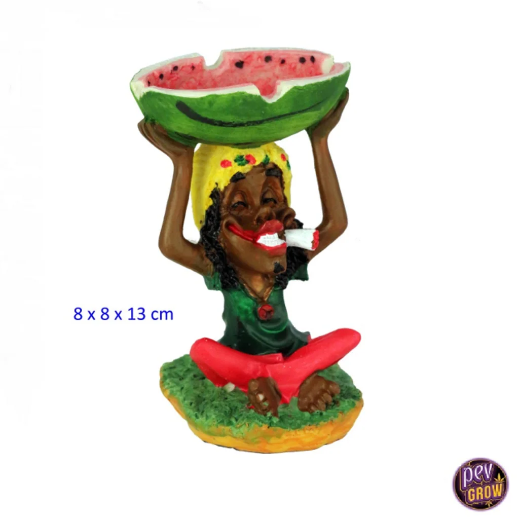 Cenicero Rasta Watermelon de Resina