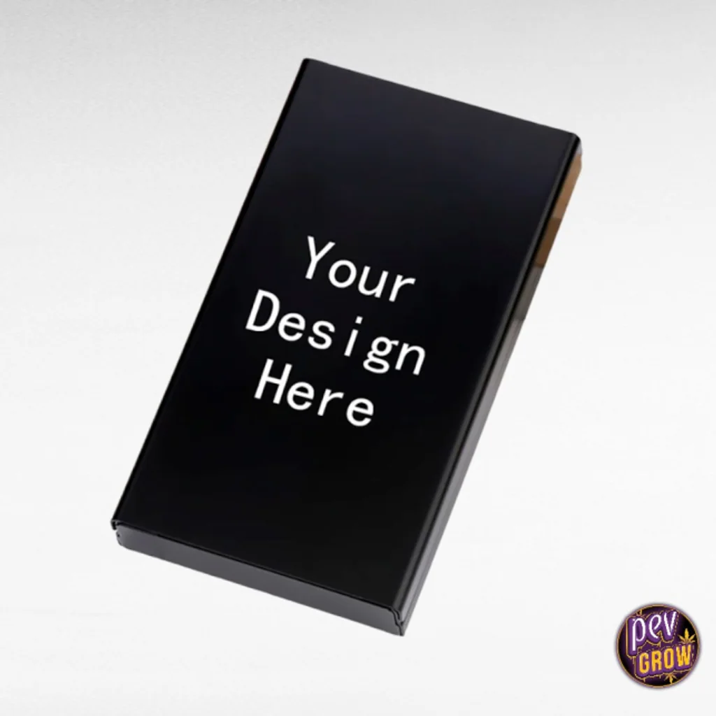 Pitillera personalizada 106x60x16mm negra